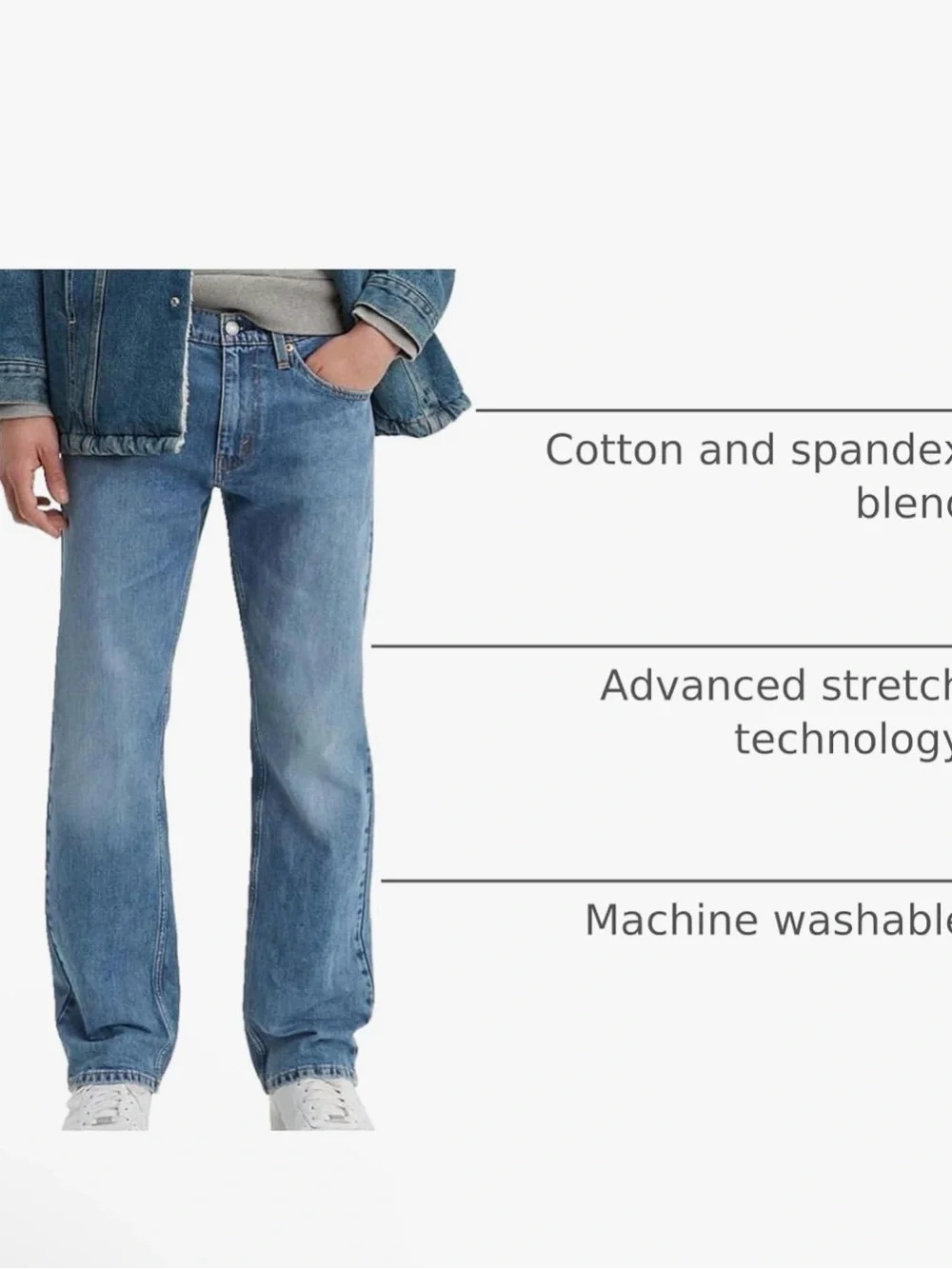 Levi's Men's Relaxed Straight Jeans - Light Blue Wash